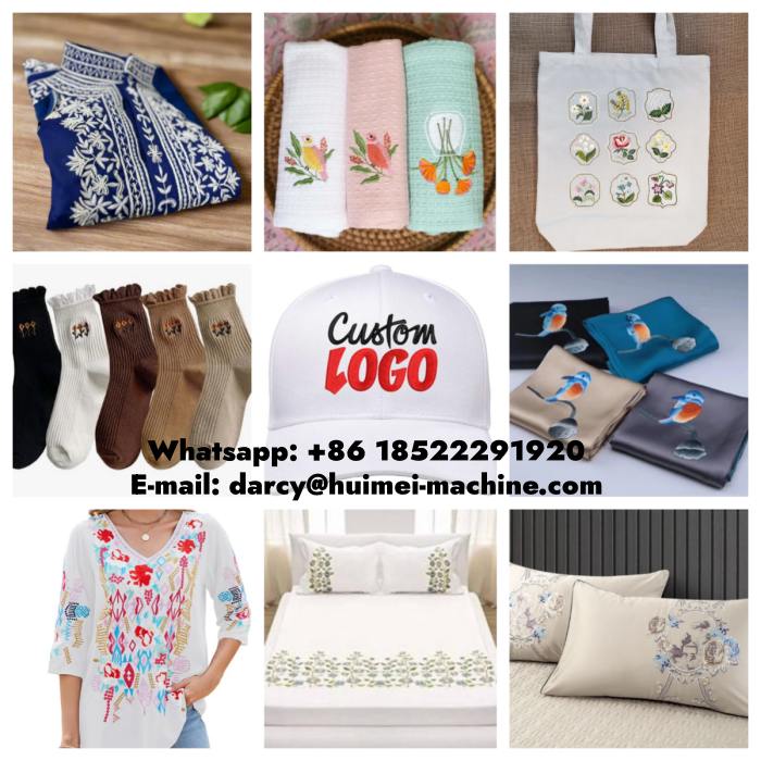 8 head embroidery machine 