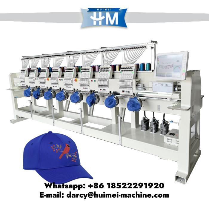 8 head emboriery machine 