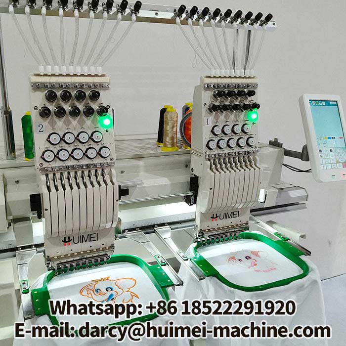 bordadora industrial 2 cabezales