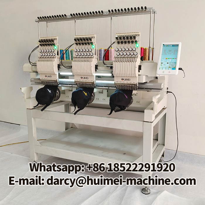 machine broderie casquette