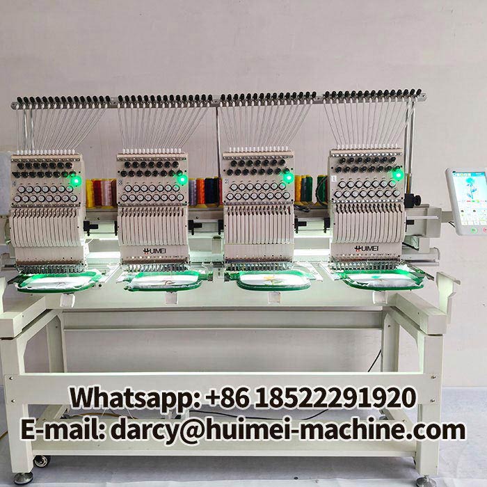 4 head embroidery machine