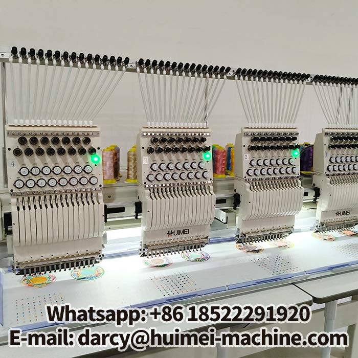 4 head embroidery machine