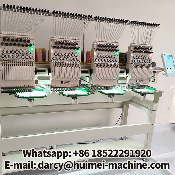 four head embroidery machine