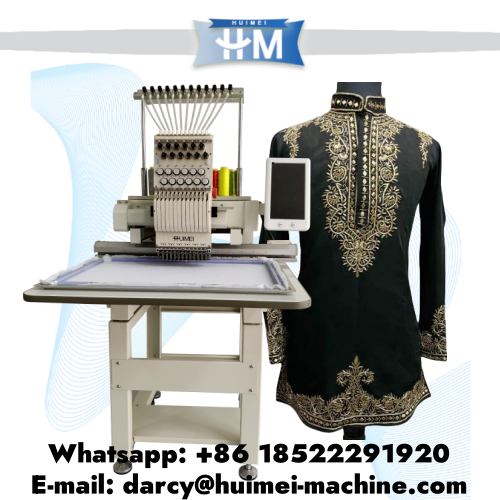 1 head small embroidery machine 