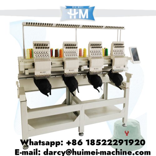 embroidery machine caps 4 head 