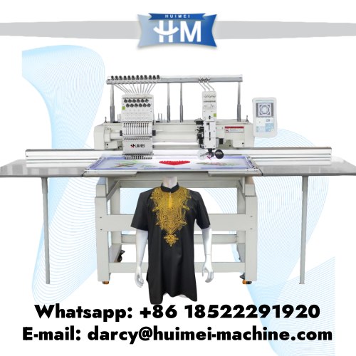1+1 cording and robbin embroidery machine 