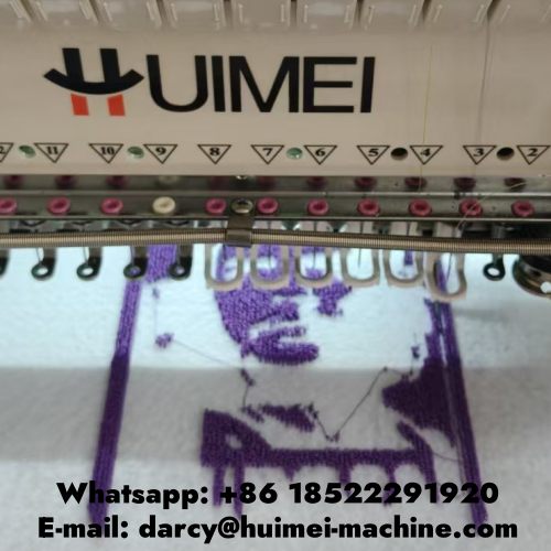 simple embroidery chenille machine