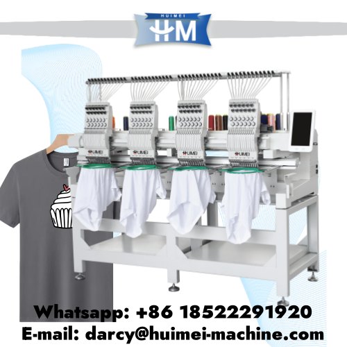 Máquina de bordar computarizada de 4 cabezales