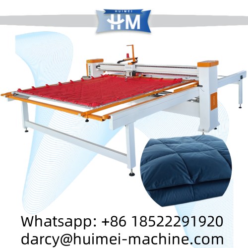 computer quilting machine for comforter duvet 