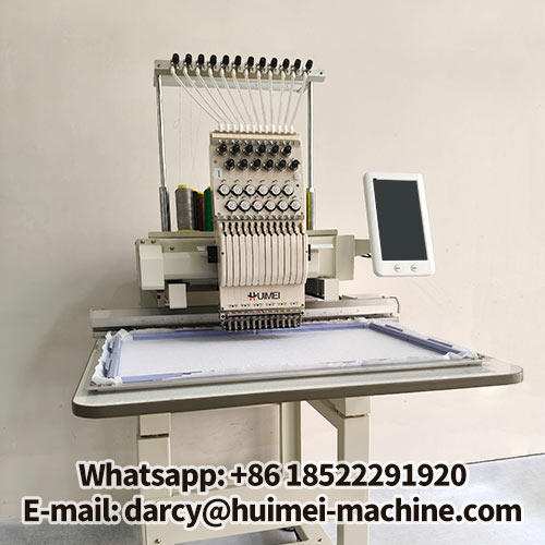 huimei de alta velocidad maquinas de bordado computarizado