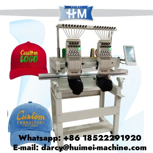 two head embroidery machine