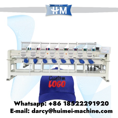 8 head embroidery machine