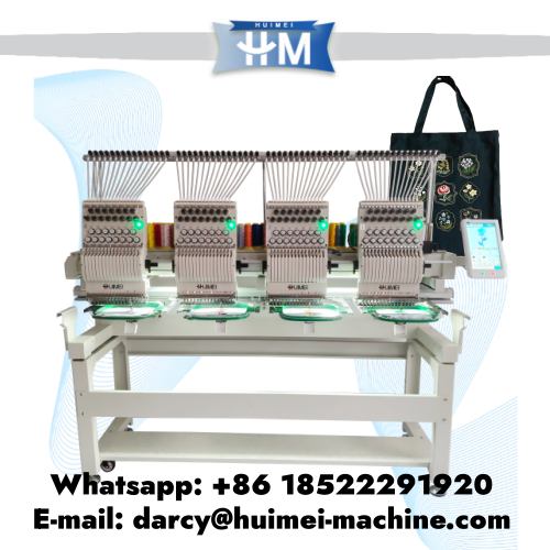 Bordadora industrial 4 cabezales