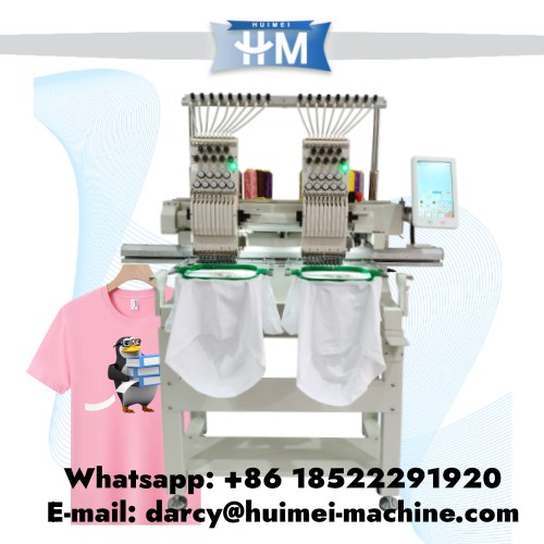 Machine broderie textile