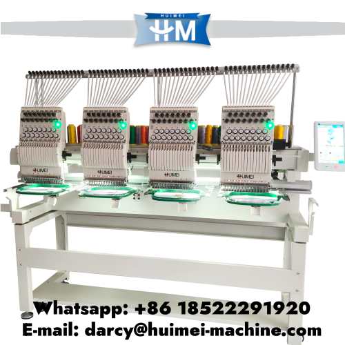 Four head embroidery machine