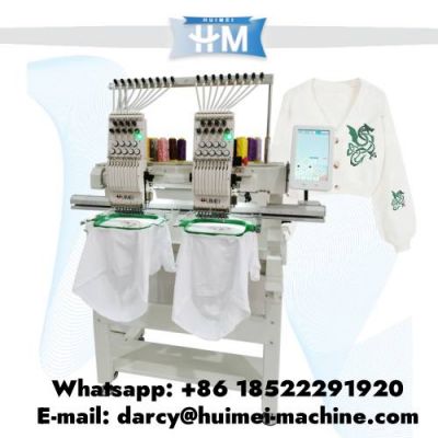 two head embroidery machine
