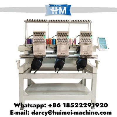 three head embroidery machine