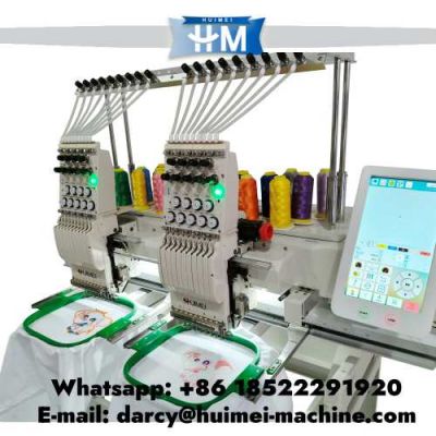 two head embroidery machine